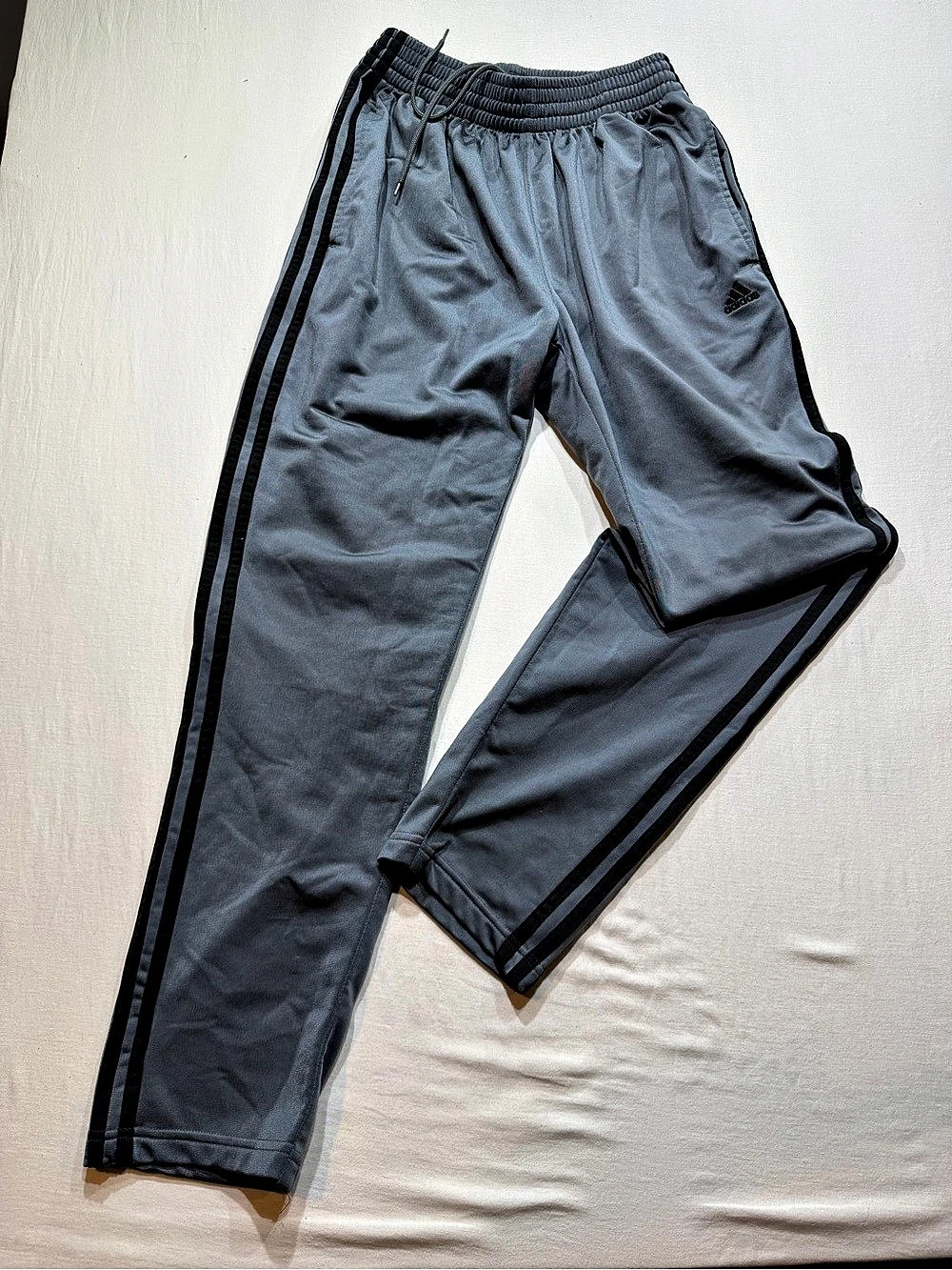 adidas Men's Track Pants Gray Size Medium Like New